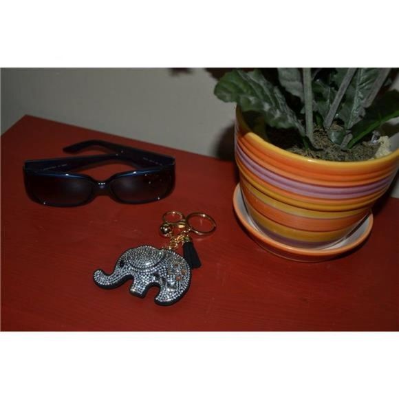 Elephant Keychains for Women Girls – Crystal Purse Charm – Backpack Charms - Picture 5 of 9